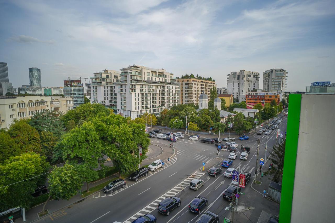 Penthouse With Huge Rooftop & Amazing City View Bucarest Extérieur photo